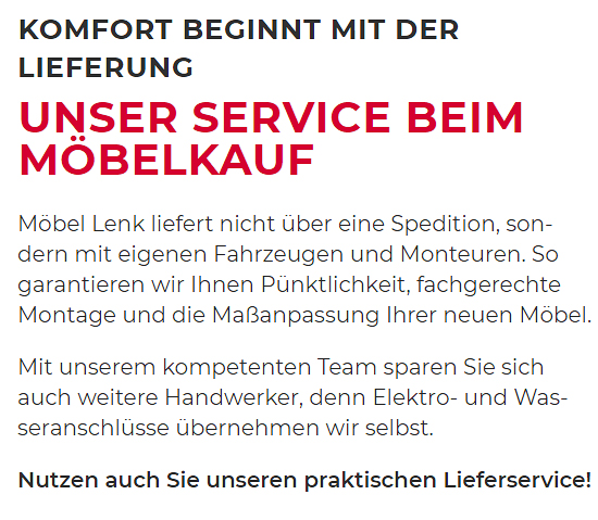 Möbel nachhause liefern lassen in der Nähe von Zwickau