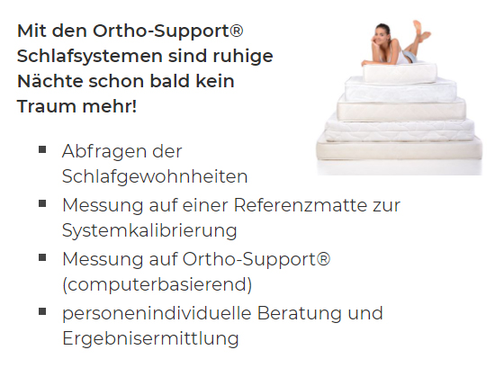 orthopädische Matratze im Raum Zwickau